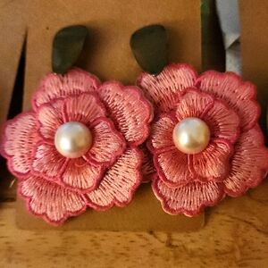 3 different Leather Earrings